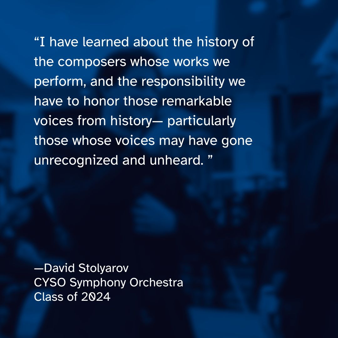 Chicago Youth Symphony Orchestras tweet media