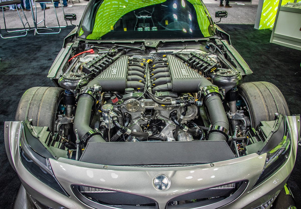 Mercedes V12-powered BMW! Thoughts?! #pri2023 #prishow