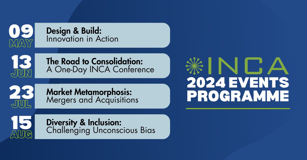 Are you an #Altnet interested in the latest news, trends and technologies in the industry? 👍INCA has a full calendar of events planned to provide you with the crucial insights you need to successfully navigate the current market environment. Learn more: inca.coop/events