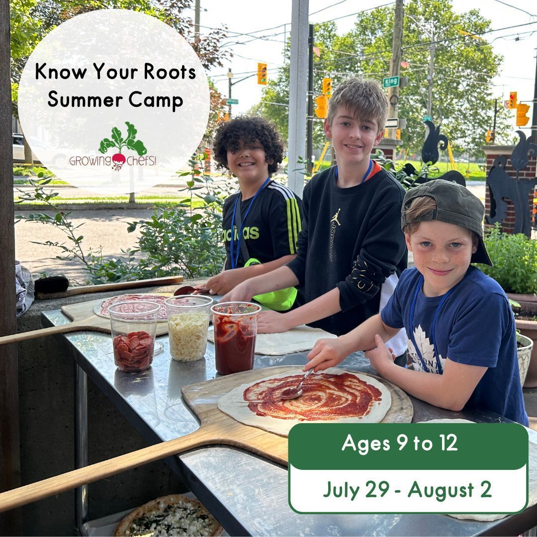 Are you still searching for summer activities for the kids? We have openings from July 29 to August 2 for our Know Your Roots Summer Program! 🍽️ To register, click here: buff.ly/3U4PFF7 🔗