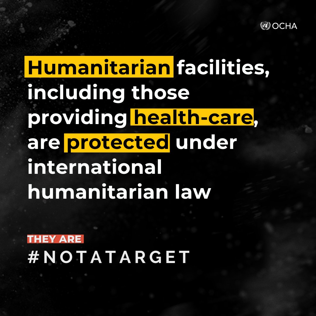 People in the #Donetsk Region, whose lives have been shattered by years of war, have very limited access to health care, and many rely on humanitarian support. ❗️Humanitarian facilities, including those providing health care, are protected under international humanitarian law.