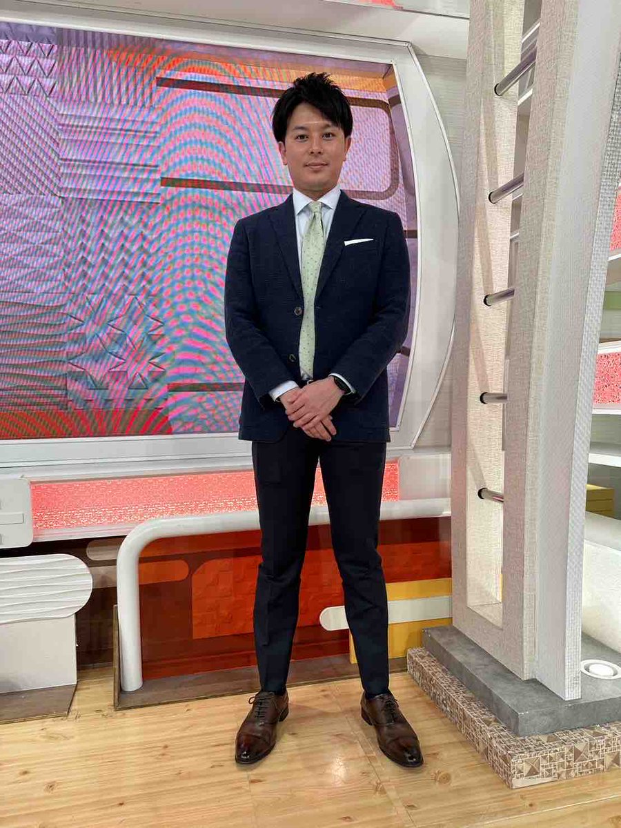 #山崎弘喜 アナ は月曜日だけでなく、土曜日も担当！「４月から新たに、グッド！モーニングに加入しました！頼もしい先輩とフレッシュな若手に挟まれて、入社10年目、新たな気持ちで頑張ります！」