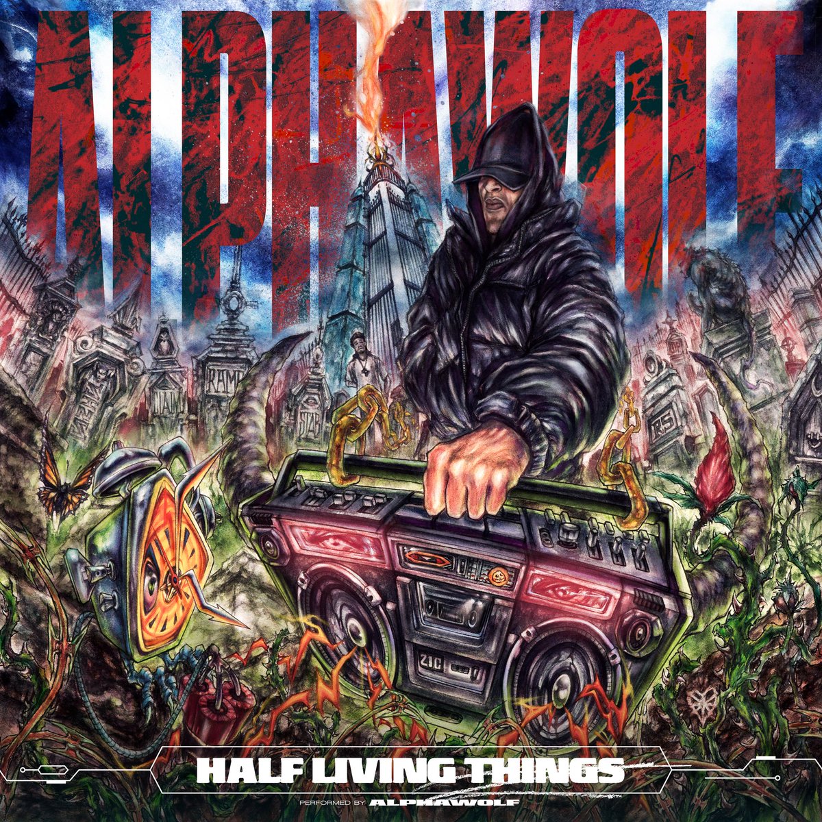 'Half Living Things' the new album by @AlphaWolfCVLT is out now! Stream & pick up your copy today bfan.link/half-living-th…