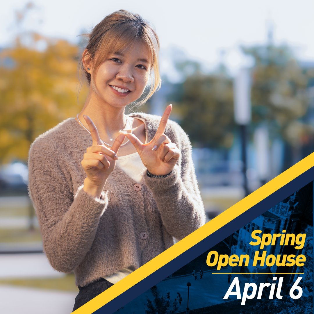 🌸 #Futurelancers are invited to join us at Spring Open House on April 6 from 2-4 p.m. to take a tour, learn about our programs, chat with other #UWindsor students, and much more! Be sure to visit all the science programs by heading to the Essex CORe building!