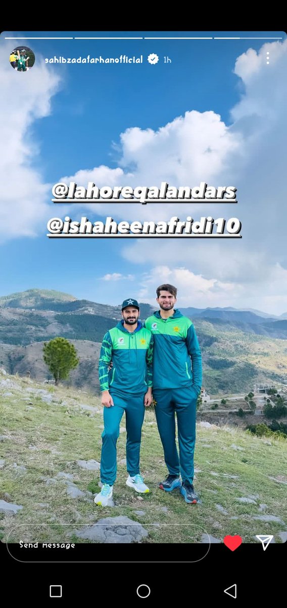 He tagged Lahore Qalandars 😭😭😭