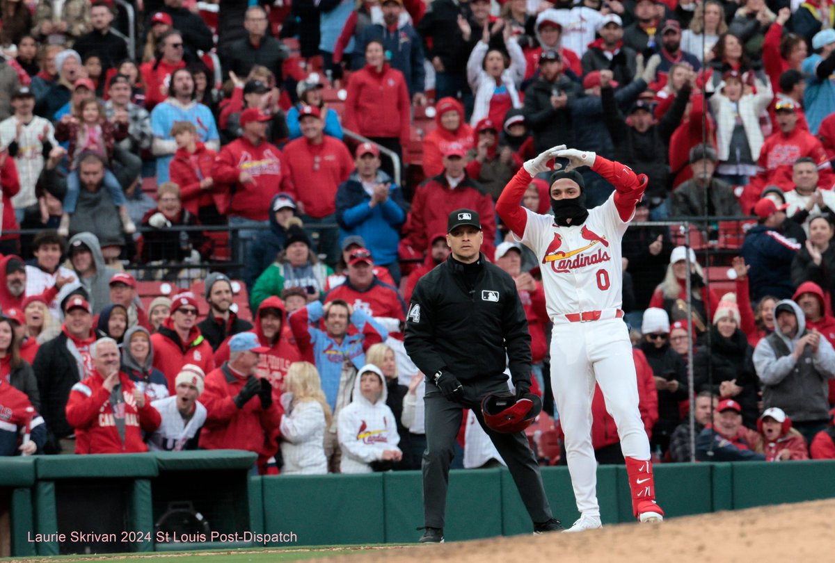 Cardinals rely on young core to complete rally, beat Marlins 8-5 in home opener at Busch stltoday.com/sports/profess… via @stltoday