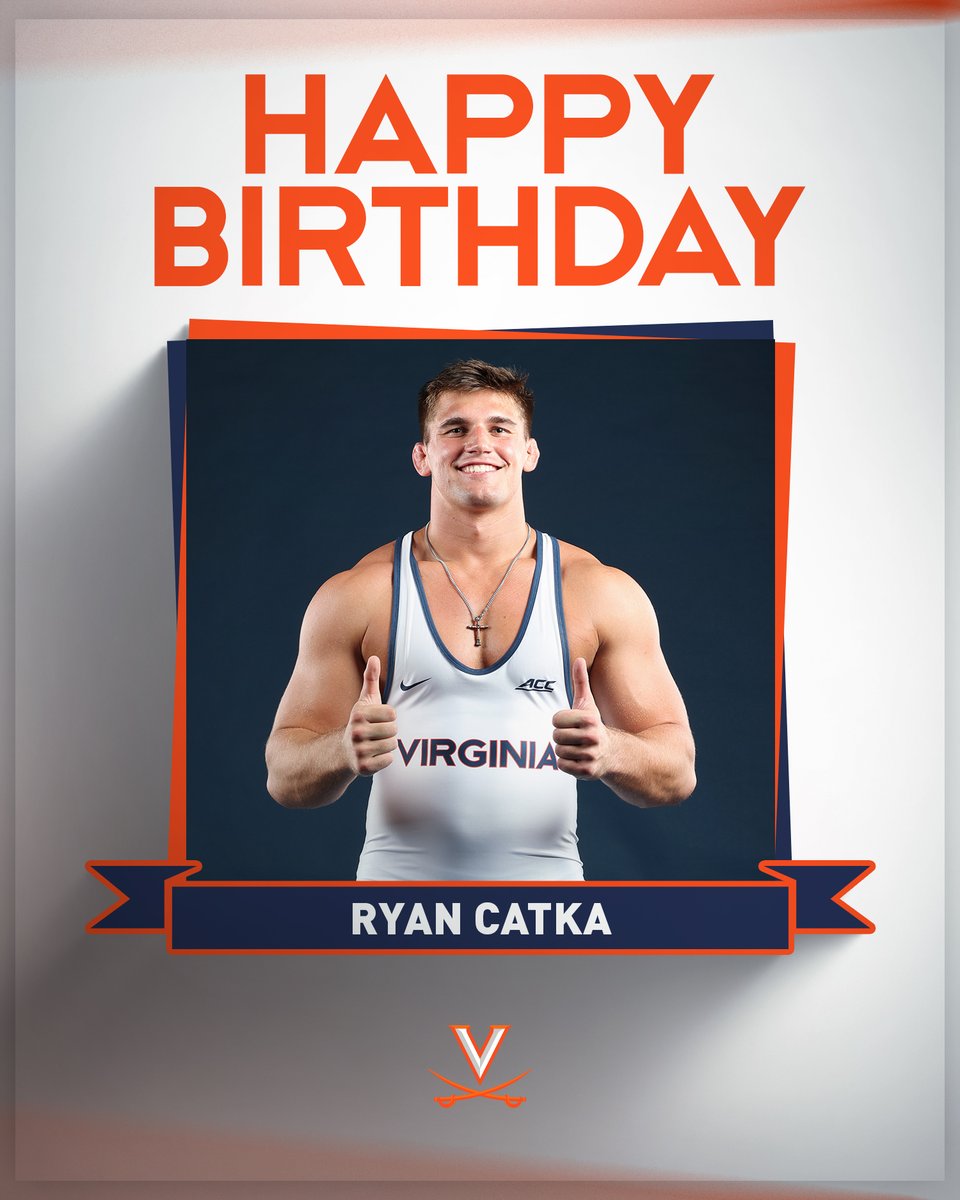 Happy birthday shoutout to Ryan Catka! #GoHoos | #TheVirginiaWay