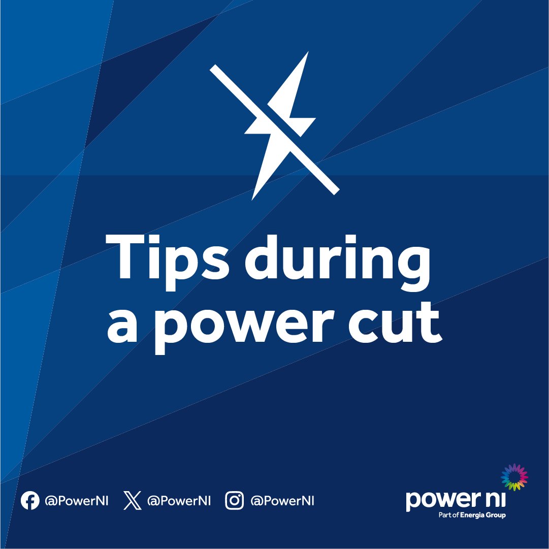 #StormKathleen is approaching. If you do experience a power cut or know of damaged electricity equipment, please contact NIE Networks. Check for and report power cuts on NIE Networks’ Powercheck here: powercheck.nienetworks.co.uk For more tips, visit bit.ly/43NYBC0