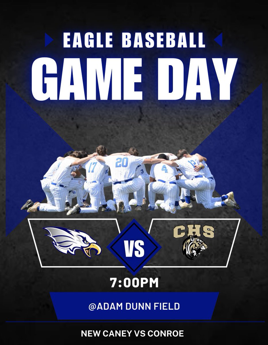 - Varsity 
- 7:00pm
- @ Adam Dunn Field
#EAGLE
