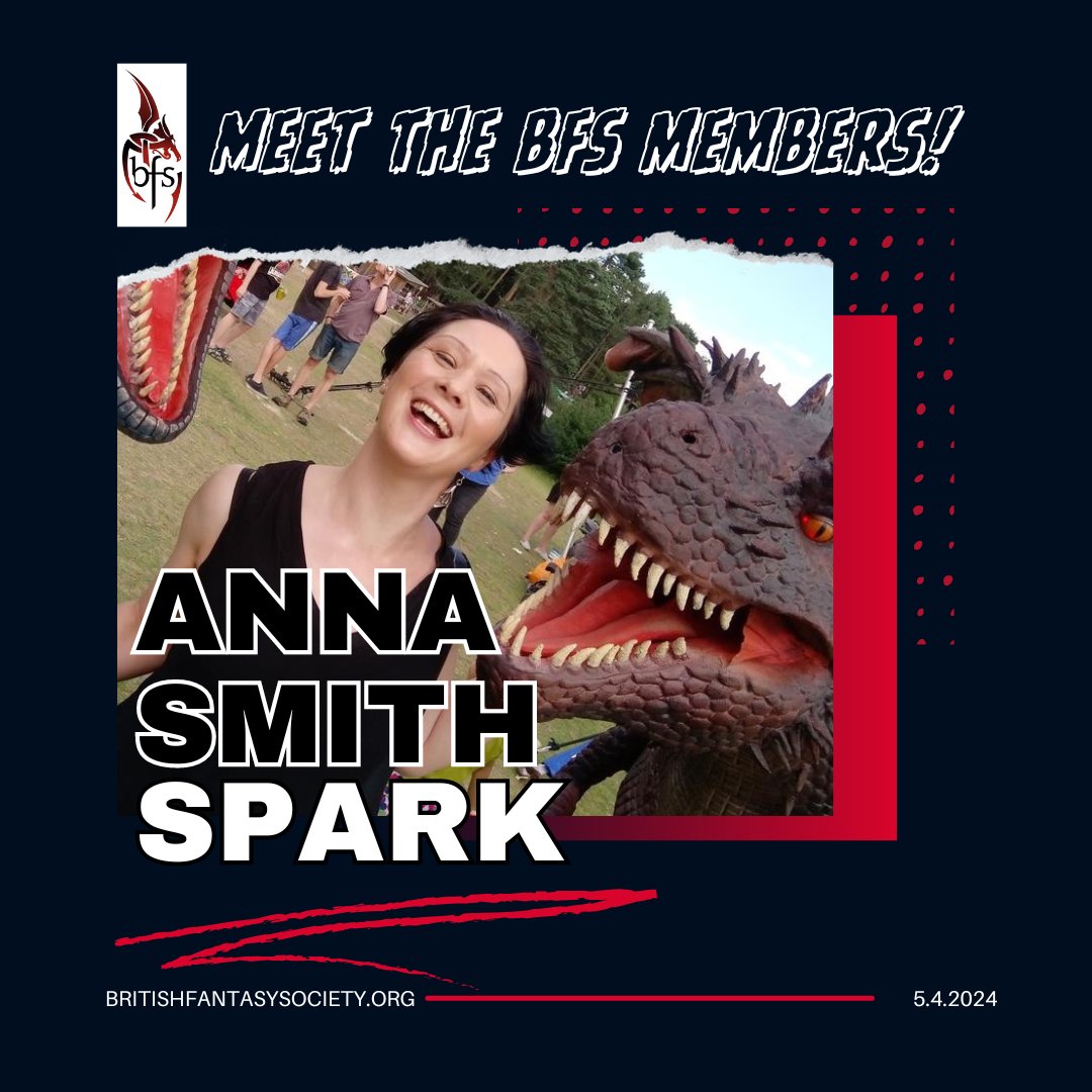 Every Friday, we meet a member of the BFS and peer deep into their soul (or, at least, a form they filled out). This week, it's time for the Queen of Grimdark to step into the spotlight: hello, Anna Smith Spark! britishfantasysociety.org/meet-anna-smit…