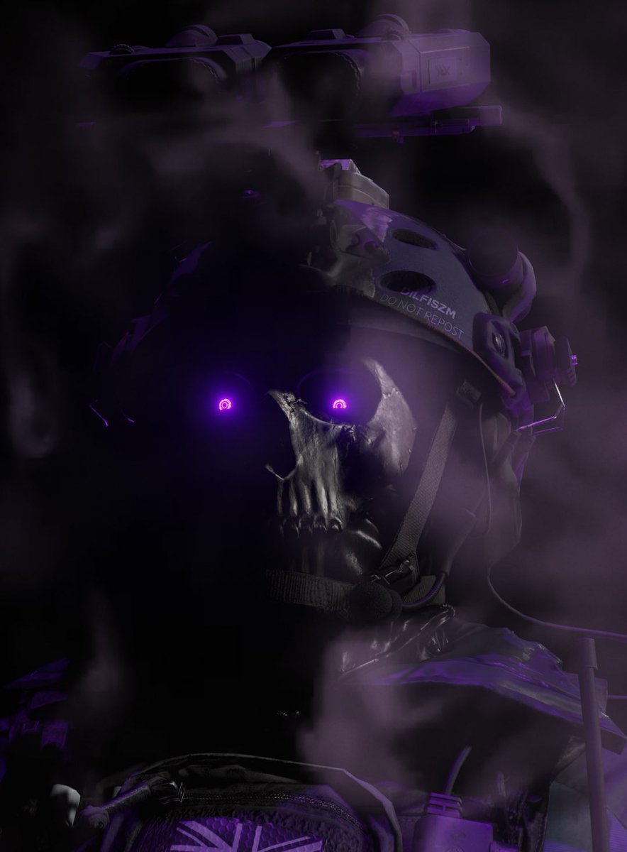 purple eyed ghosty boy 

#simonriley #MW3