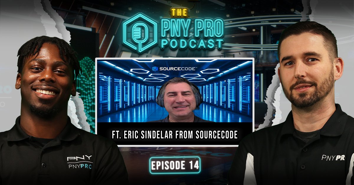 Join PNY and Eric Sindelar from @SourceCodeCorp, for an exciting discussion on the future of digital infrastructure, technology, and innovation. Tune in to explore tomorrow's digital landscape! Watch Here: youtu.be/iDsljeEaIBg Listen here: pnypropodcast.buzzsprout.com/share