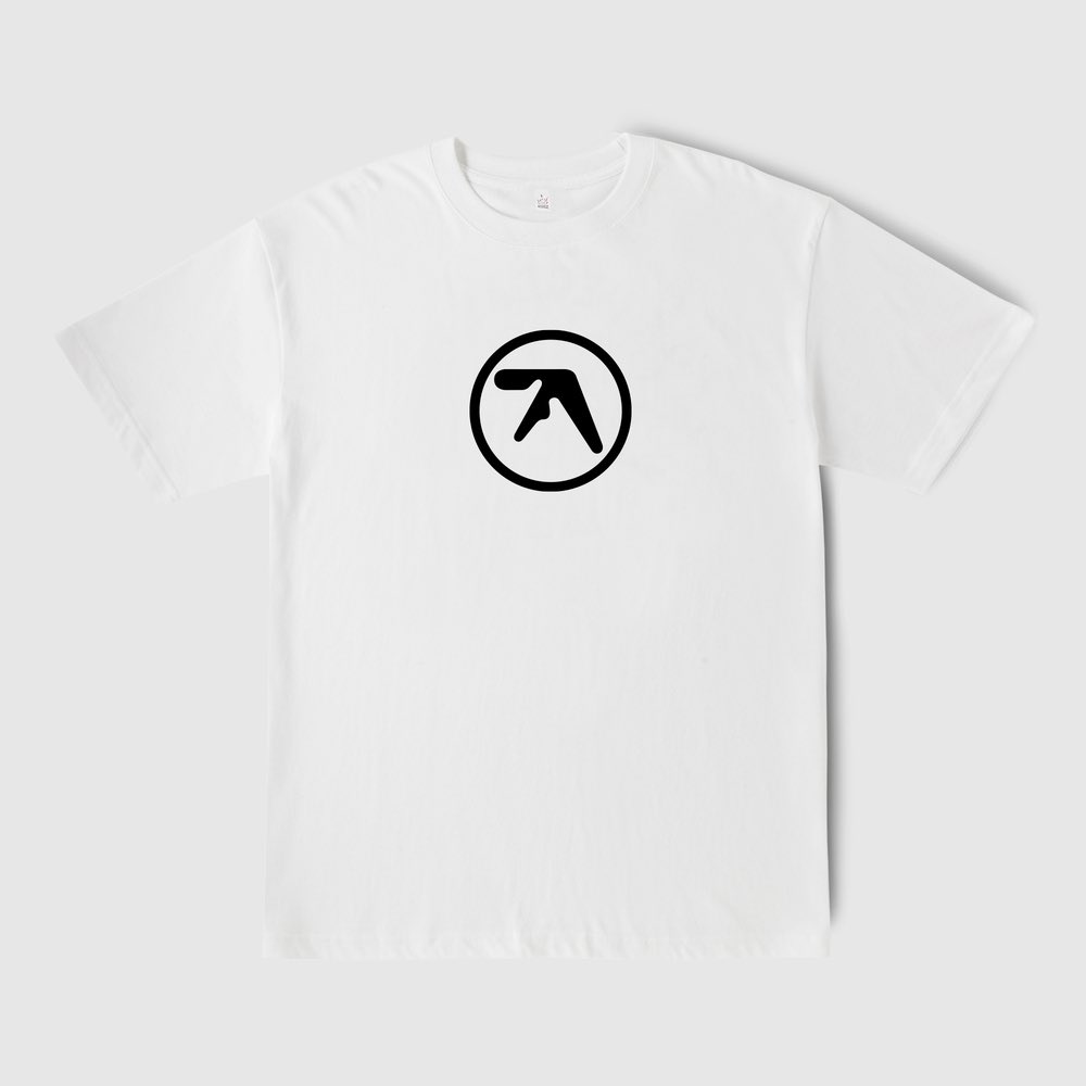 🚨Aphex Twin T-Shirts are back in stock at Bleep. Black: bleep.com/merch/66075-ap… White: bleep.com/release/66076-…