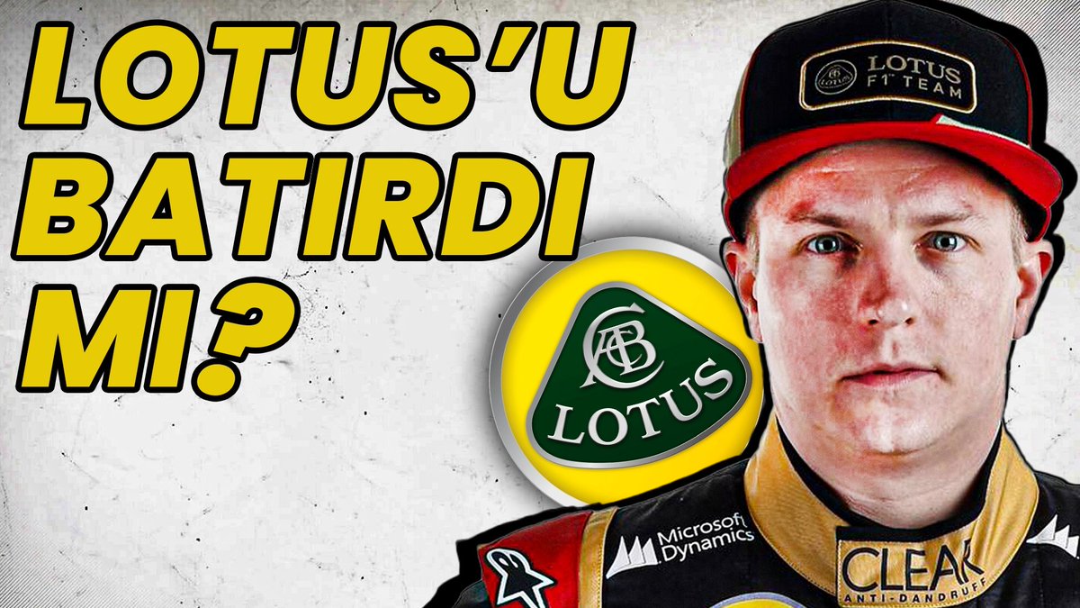 🚨 Yeni video yayında! 👉🏻 KIMI RAIKKONEN LOTUS F1 TAKIMINI BATIRDI MI? | LOTUS F1 TAKIMI BATIŞ HİKAYESİ 📽 izlemek için ⬇️ youtu.be/yfK9_G8vjXE