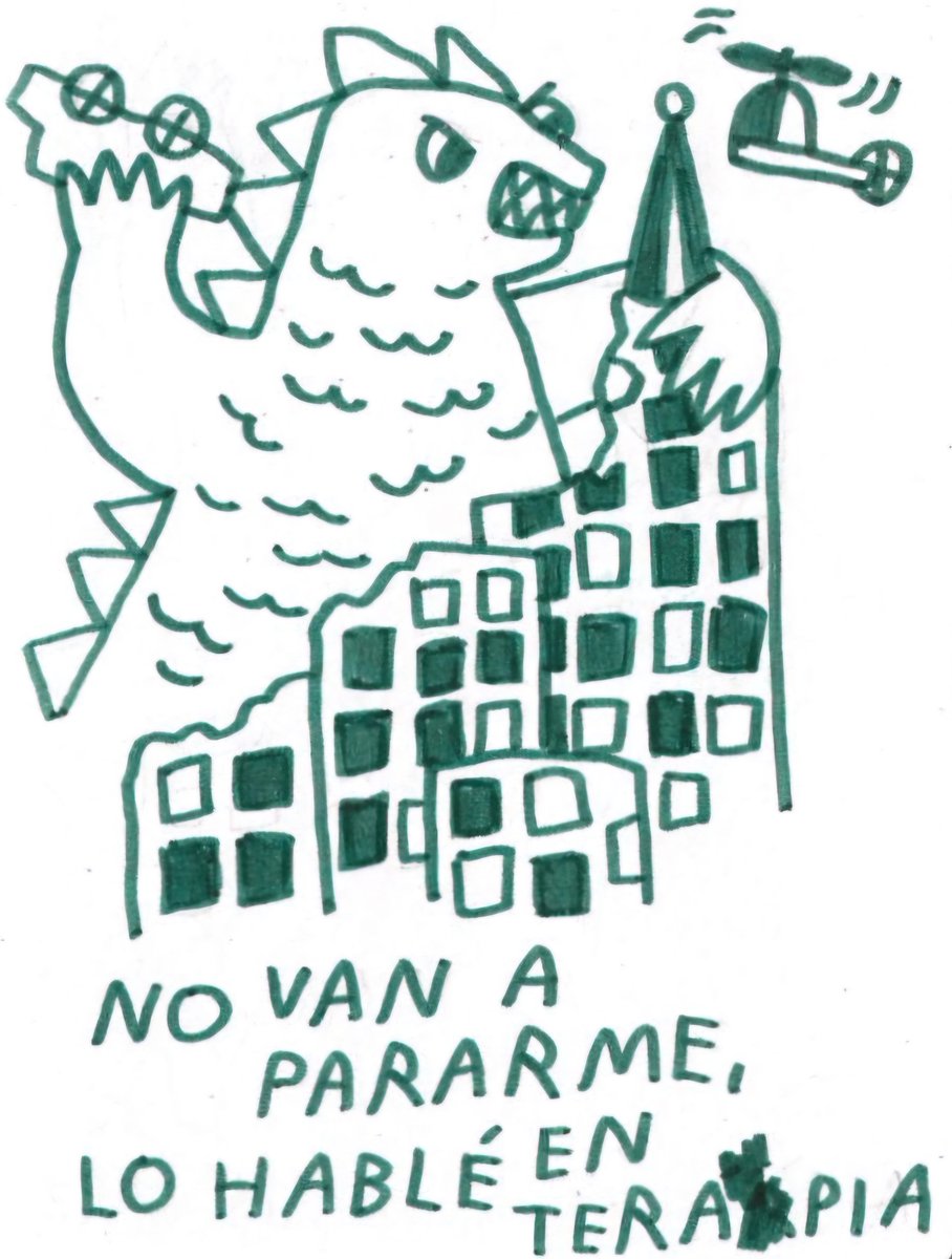 lucasmarcor's tweet image. salí de terapia así