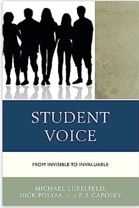 Student Voice: From Invisible to Invaluable is a great tool for leading with, for, and how - with student voice! amazon.com/Lubelfeld-supe…