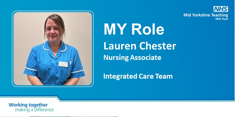 Welcome to MY Role ! 🔦 Lauren works in the community assisting the nurses, reviewing patients and undertaking response visits. Outside of work she loves hot countries and gardening! 🪴 📷bit.ly/3o2CDuC