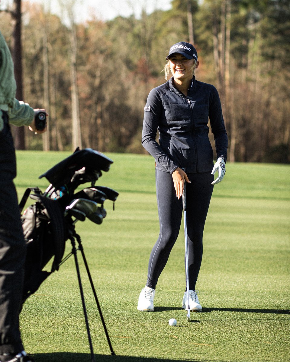 That T2 feeling. Best of luck to Gianna Clemente and all our alumni heading to Augusta National Golf Club for the final round of the @anwagolf