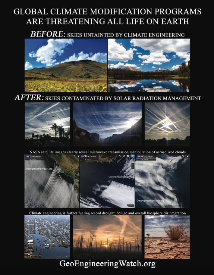 To help expose the solar dimming / chemtrail operation... Try sharing content from this website. It's an excellent resource which explains what is happening. Sharing researched info is powerful stuff. #chemtrails #geoengeineering #SolarEclipse2024 geoengineeringwatch.org