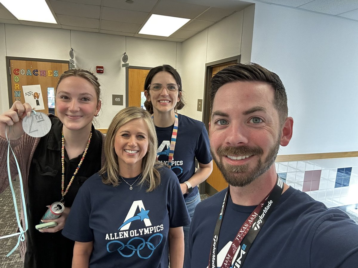 Allen Elementary (@allenelem) on Twitter photo Congrats to <a href="/1st_MrsJohnson/">Mrs. Johnson</a>, <a href="/CraftFabinFirst/">Ryann Craft</a>, <a href="/MrsStormsSquad/">Kelsey Storm</a>, and <a href="/KucsansKrewe/">Natalie Kucsan</a> for reaching silver medal status for #AllenOlympics! #FISDelevate #OurAllenLegacy Congrats to <a href="/1st_MrsJohnson/">Mrs. Johnson</a>, <a href="/CraftFabinFirst/">Ryann Craft</a>, <a href="/MrsStormsSquad/">Kelsey Storm</a>, and <a href="/KucsansKrewe/">Natalie Kucsan</a> for reaching silver medal status for #AllenOlympics! #FISDelevate #OurAllenLegacy