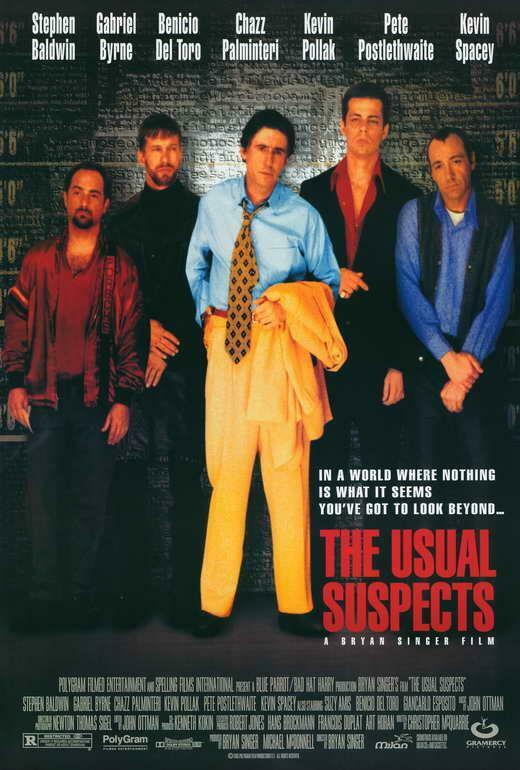 OHillMovienight's tweet image. THis #QuentinTarantino gained a lot of #Reputationpoints and #FanLove from #TheUsualSuspects as the #MoviePosterSet shows [1] #FollowtheTrail [2] #Suspects #ALternatePoster [3] #DistinctiveFanArt [4] In the #GoldenShadows #TOpoftheList #FooledYou #FanArt
