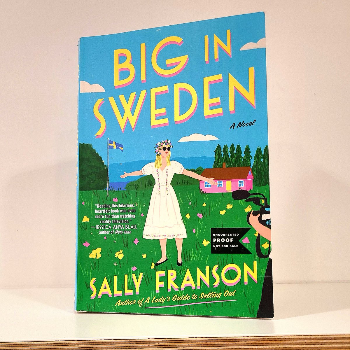 'A flat out delight' MEG RYAN 'Packed with one-liners' KATHERINE HEINY We're delighted to be publishing Sally Franson's hilarious new novel BIG IN SWEDEN this July. Perfect for fans of Monica Heisey and Sophie Kinsella. Available on Netgalley now! 🇸🇪 netgalley.co.uk/publisher/titl…