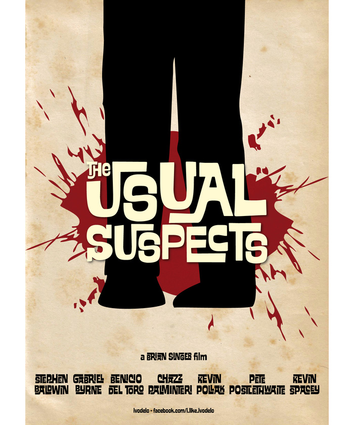 OHillMovienight's tweet image. THis #QuentinTarantino gained a lot of #Reputationpoints and #FanLove from #TheUsualSuspects as the #MoviePosterSet shows [1] #FollowtheTrail [2] #Suspects #ALternatePoster [3] #DistinctiveFanArt [4] In the #GoldenShadows #TOpoftheList #FooledYou #FanArt