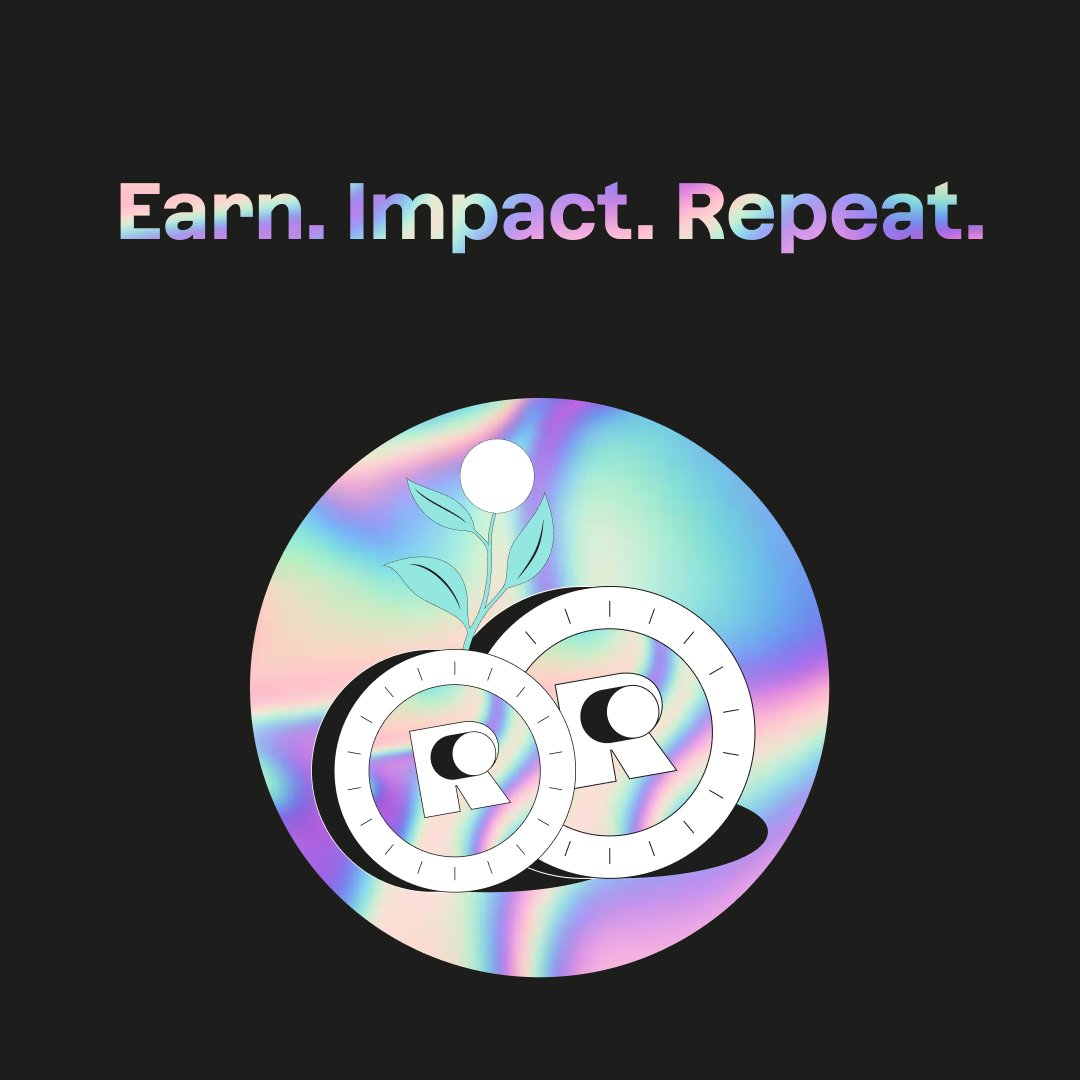 Impact Staking: Same Returns, Greater Impact 🌊💰 More #RWI (Real World Impact) leads to increased mainstream and institutional investments. Investors earn the same, while collectively contributing to positive change. 🌱 The RWI Investment Wave begins tomorrow. $treeb