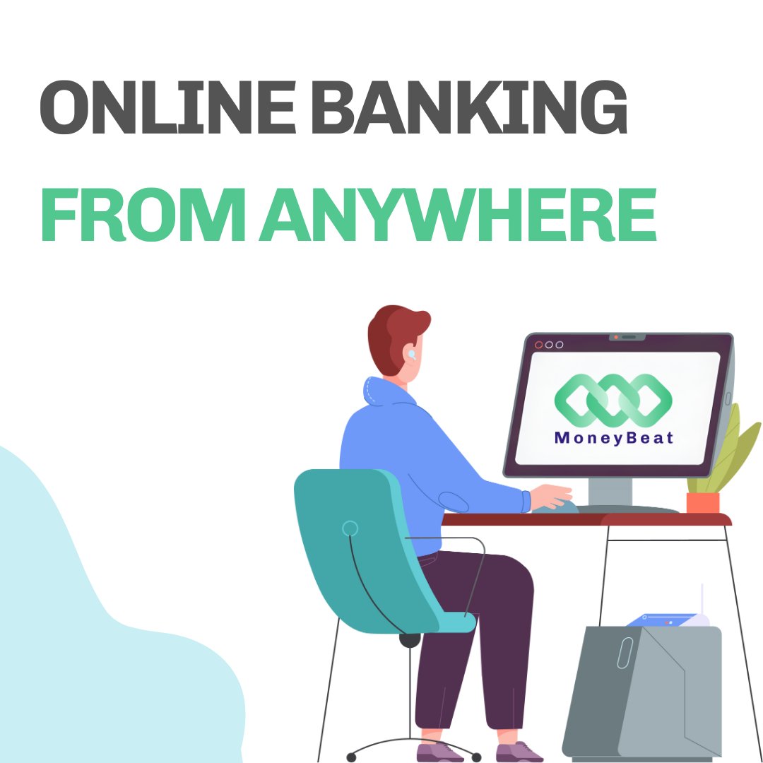MoneyBeat_UAB's tweet photo. Access online banking anywhere while exploring our services. Securely store, manage, exchange money and crypto. 🌐🔒

#OnlineBanking #CryptoServices #digitalwallet #bankingapps https://t.co/5BQgGnV8hz