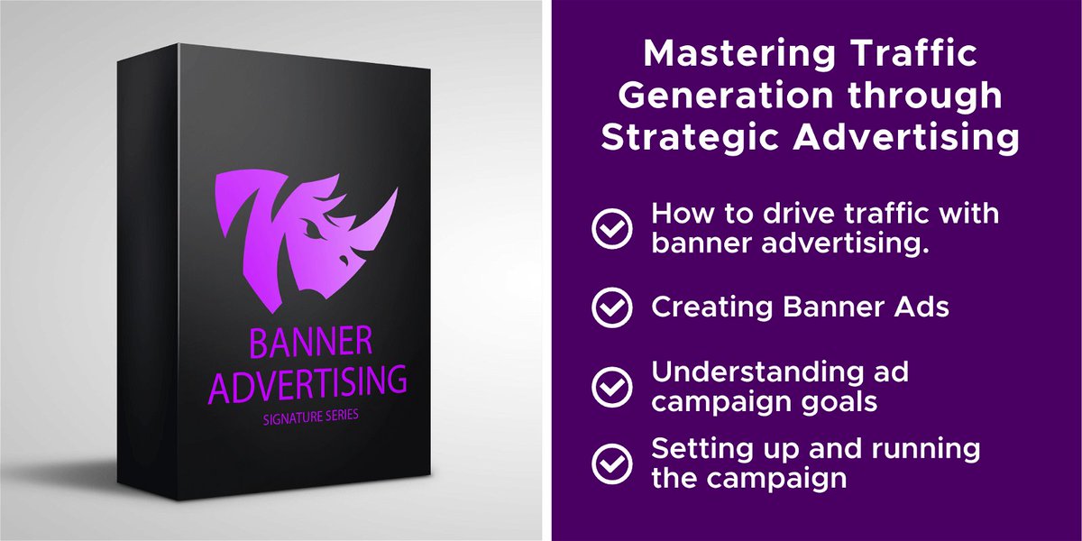 Master the art of creating impactful Banner Ads, setting campaign goals, and running successful campaigns. Level up your business with our expert-led modules. Join now and start your journey to advertising success! #BannerAdvertising #DigitalMarketing #OnlineCourse