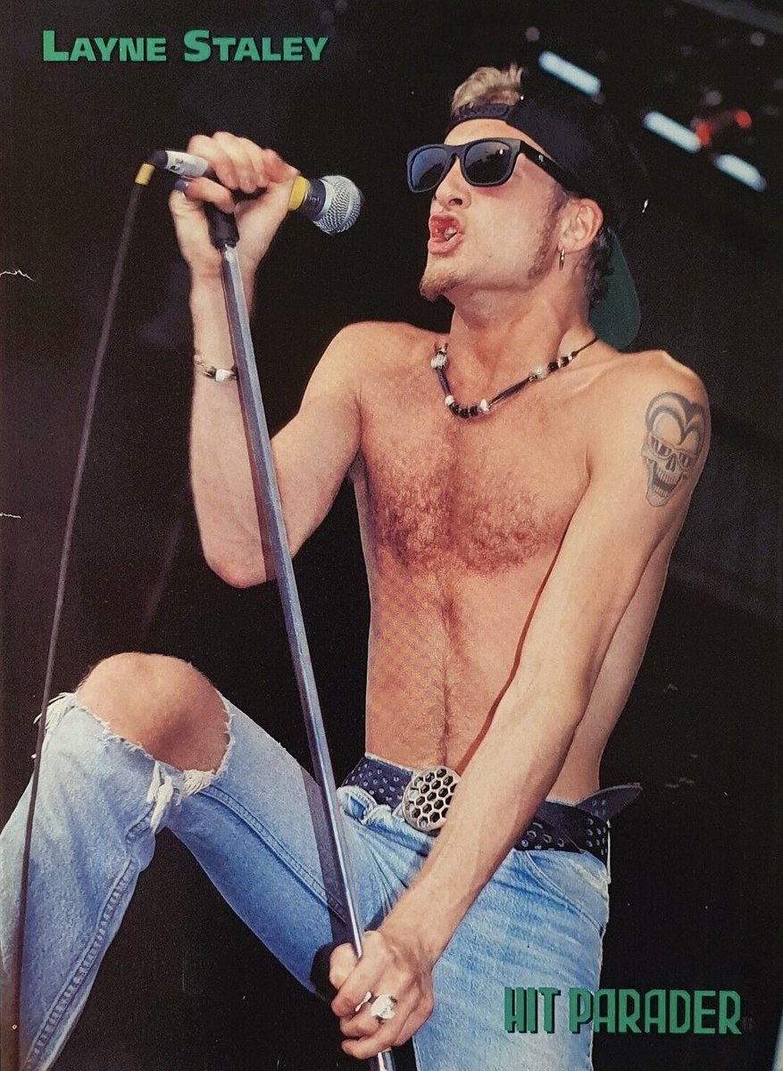 On this day in 2002, Layne Staley, co-founder and lead singer of Alice in  Chains, dies of a drug overdose. He was 34. #RIP, image size:877x1200