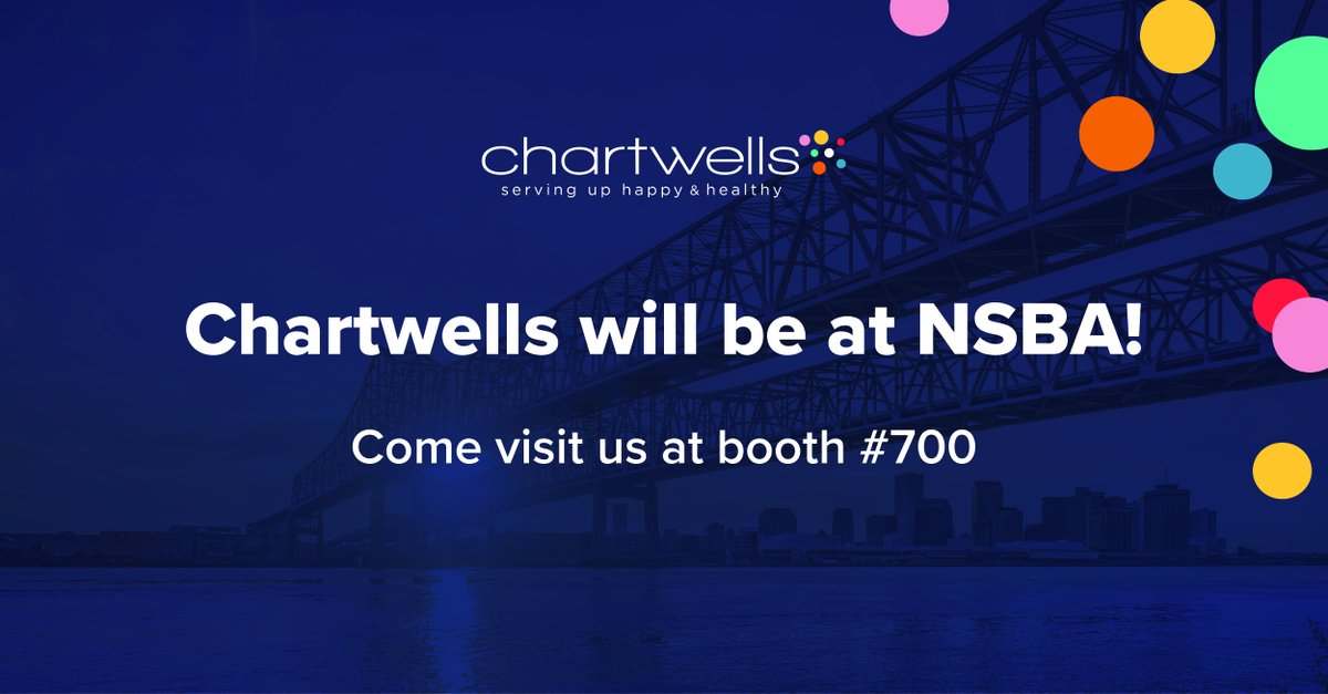 Join us in New Orleans at the @NSBAPublicEd Conference! We can’t wait to meet you and introduce you to our delicious culinary concepts and recipes. We’ll see you at Booth 700! #ServingUpHappyandHealthy #NSBA24