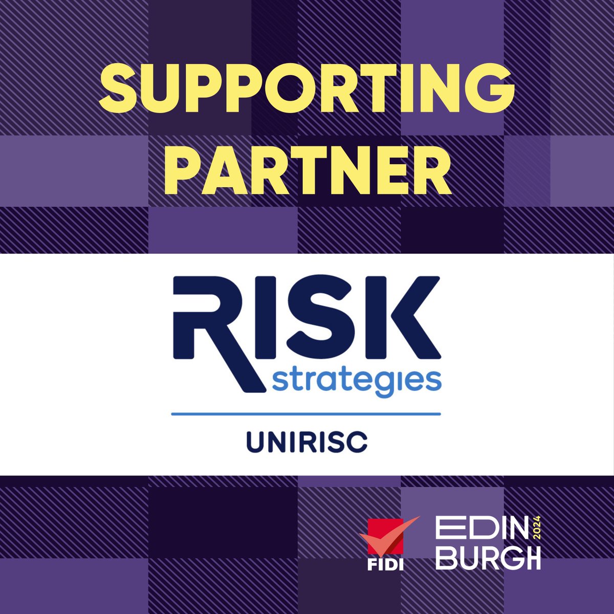 🌍 #2024FIDIconference: Thank you, @RiskStrategies, for being a partner of the 2024 FIDI Conference in Edinburgh! Get the app to connect with attendees, book meetings & view your agenda : 🔶Google Play Store ➡ lnkd.in/e86wv6Jv 🔶Apple App Store ➡ lnkd.in/e7XJ6xun