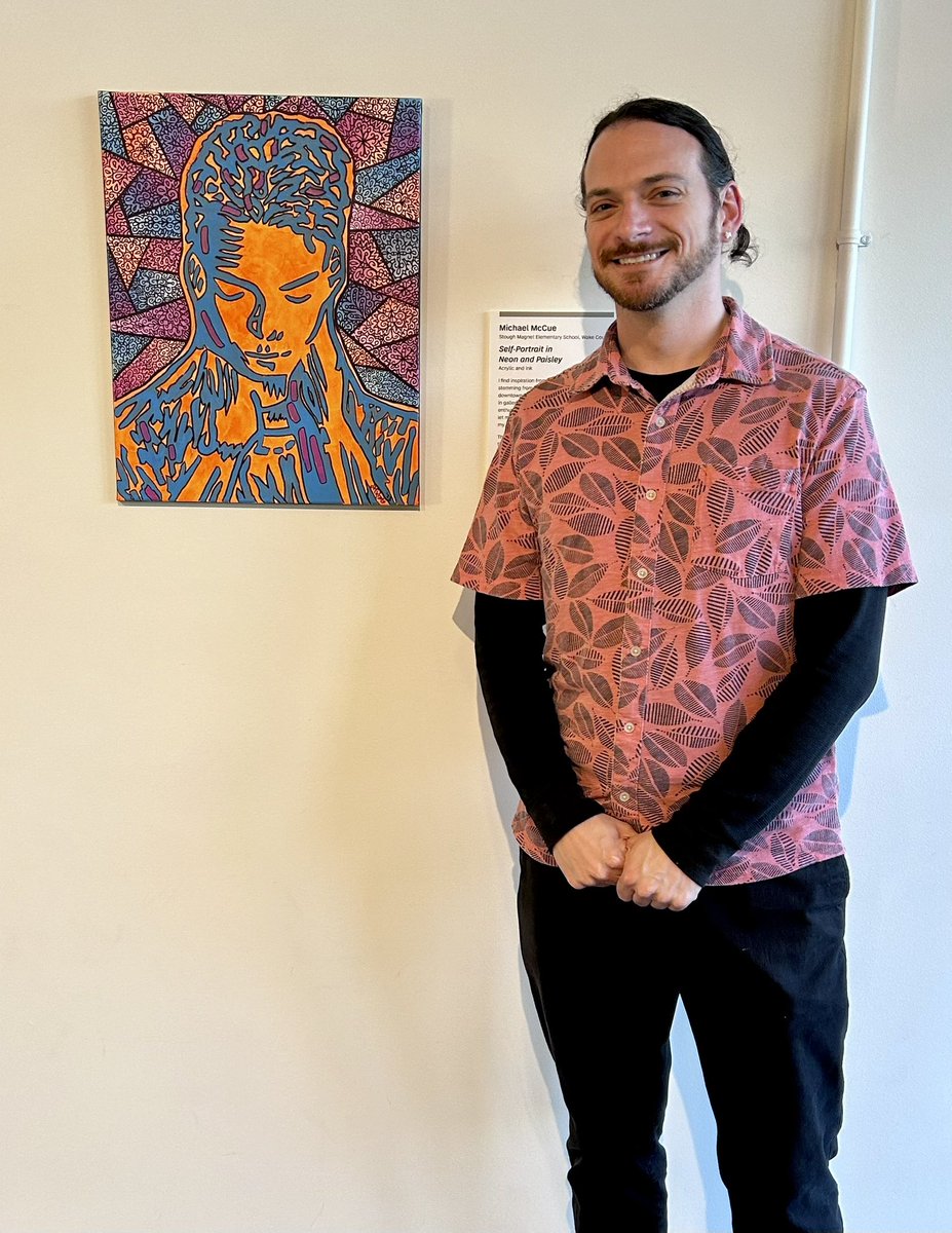 Mike McCue (@mrmccueart) on Twitter photo Congrats to our Gifts of Gold 2024 artist representing Stough! We both have artwork on display at the NC Museum of Art! <a href="/StoughStallions/">Stough Magnet Elementary School</a> <a href="/ncartmuseum/">North Carolina Museum of Art</a> #StallionsFirst <a href="/WCPSS_Arts/">WCPSS Arts Education</a> Congrats to our Gifts of Gold 2024 artist representing Stough! We both have artwork on display at the NC Museum of Art! <a href="/StoughStallions/">Stough Magnet Elementary School</a> <a href="/ncartmuseum/">North Carolina Museum of Art</a> #StallionsFirst <a href="/WCPSS_Arts/">WCPSS Arts Education</a>