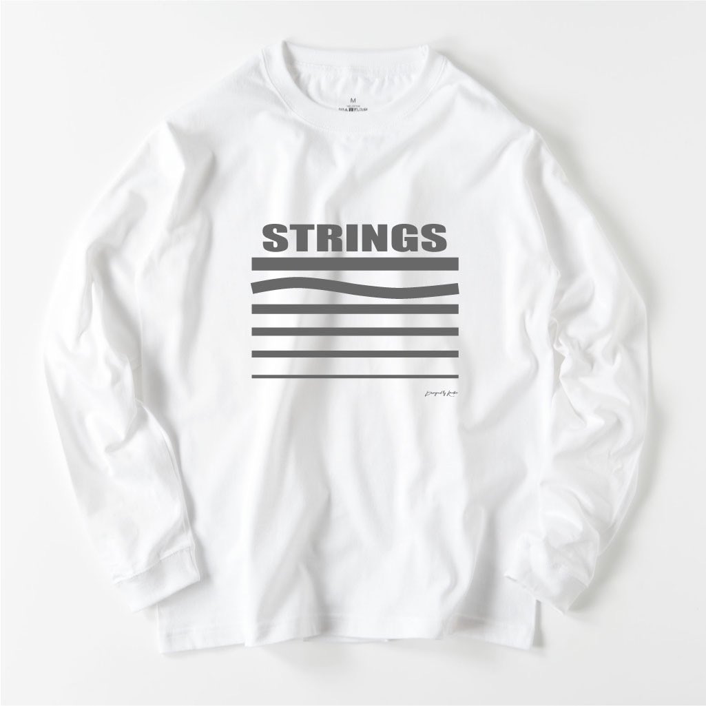 STRINGS LONG SLEEVE TEE
White
#guitar #guitarist #loveguitar