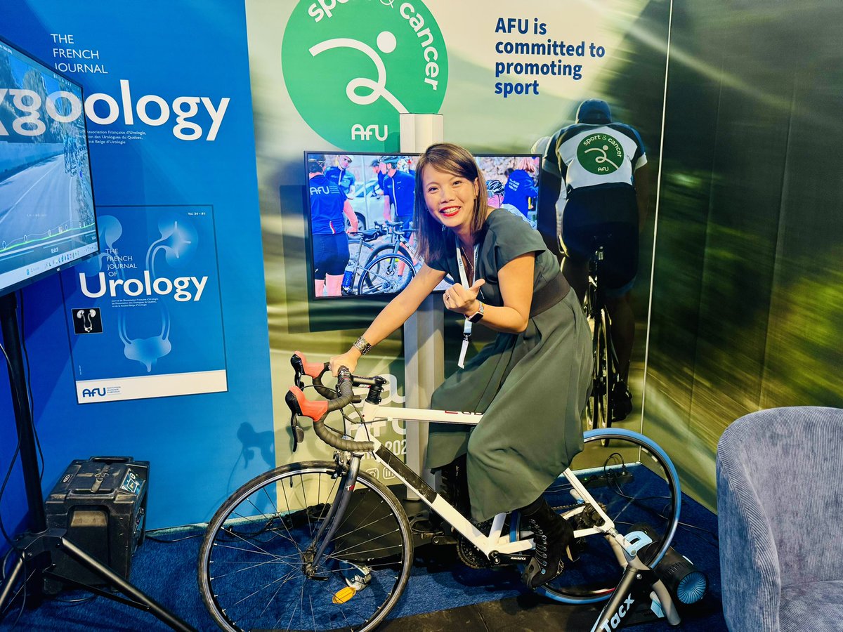 #EAU24 👩‍🏫Switching from EAU/KUA session to @AFUrologie booth. 🔍Where are you @NDowJames @AStenzl @MRoupret @amerseburger @JGomezRivas @MariaJRibal? 🚴‍♀️We’re waiting for you to ride against prostate cancer 🥇Prize to win: free registration to the next #montventoux ride 7th sep