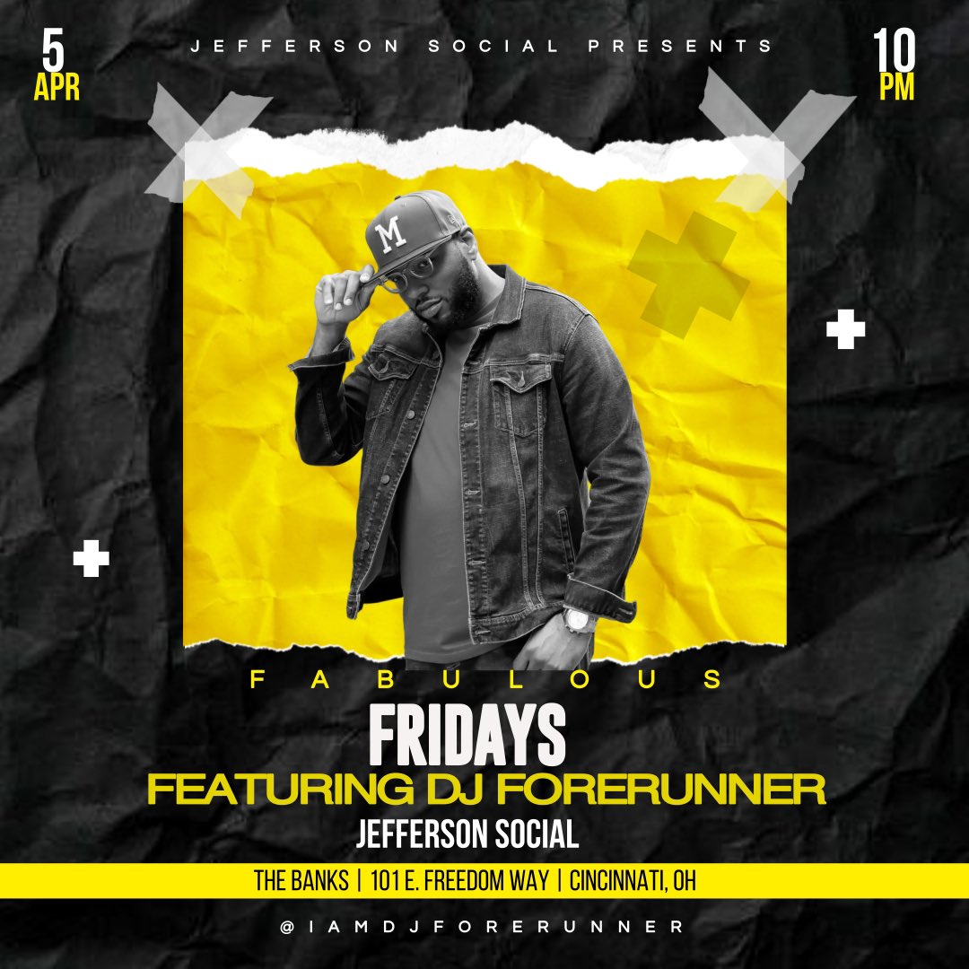 CINCINNATI 

Tonight at Jefferson Social