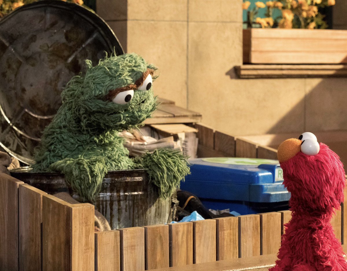 Tell me about this Rocco, @elmo. Does he make you feel...grouchy? 🪨