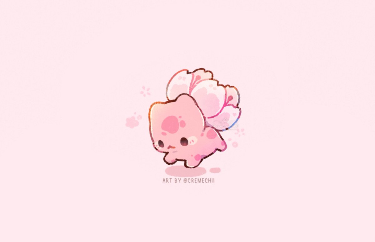 solo open mouth simple background flower artist name black eyes pokemon (creature)  illustration images