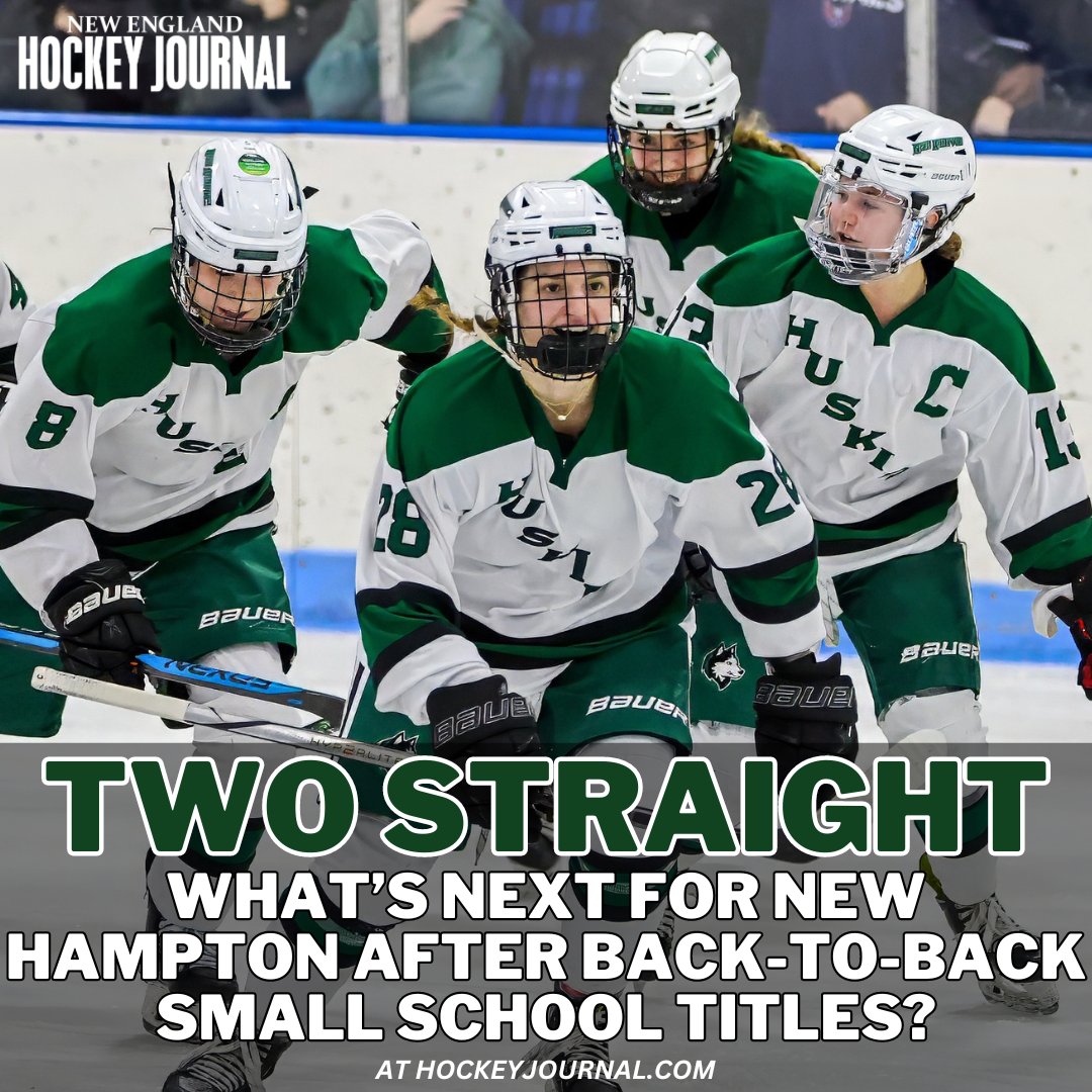 A winning culture helped New Hampton repeat as girls Small School champions this season, and it's why their sights are set higher next year. hockeyjournal.com/how-new-hampto… By @PatDonn12