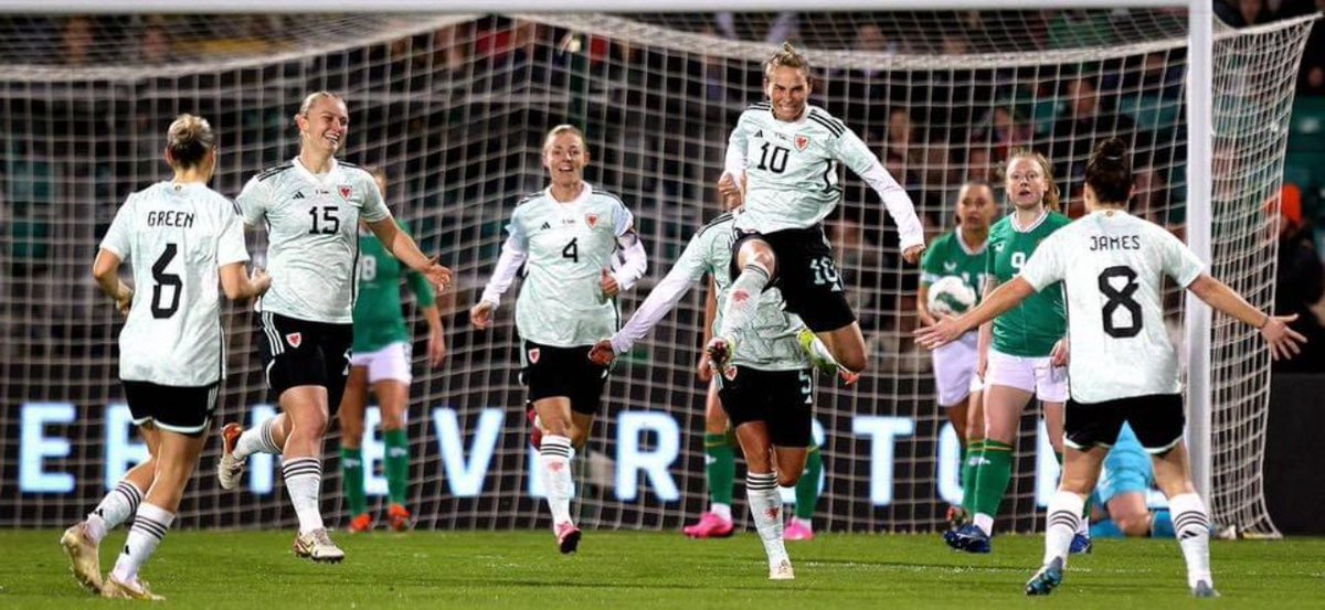 Sending the 🏴󠁧󠁢󠁷󠁬󠁳󠁿 ladies our support from all of us back home at <a href="/Dragons_Centre/">Dragons Training Centre</a> <a href="/K2theroll/">Laura O'Sullivan-Jones</a> <a href="/JessFishlock/">Jessica Fishlock MBE</a> <a href="/kayleighgreen22/">Kayleigh green</a> <a href="/livclark1_/">Olivia Clark</a> <a href="/sophieingle01/">Sophie Ingle OBE</a> <a href="/ffion_morgan1/">Ffion Morgan</a> <a href="/FAWales/">FA WALES</a>  @CardiffCityLFC