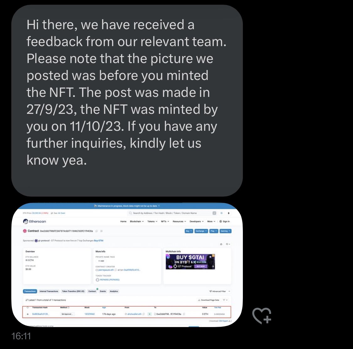 How to explain them it without getting mad ? 😡 

« Quote the artist » the NFT is the certificate of ownership , it’s not the IP. 

Help me CT