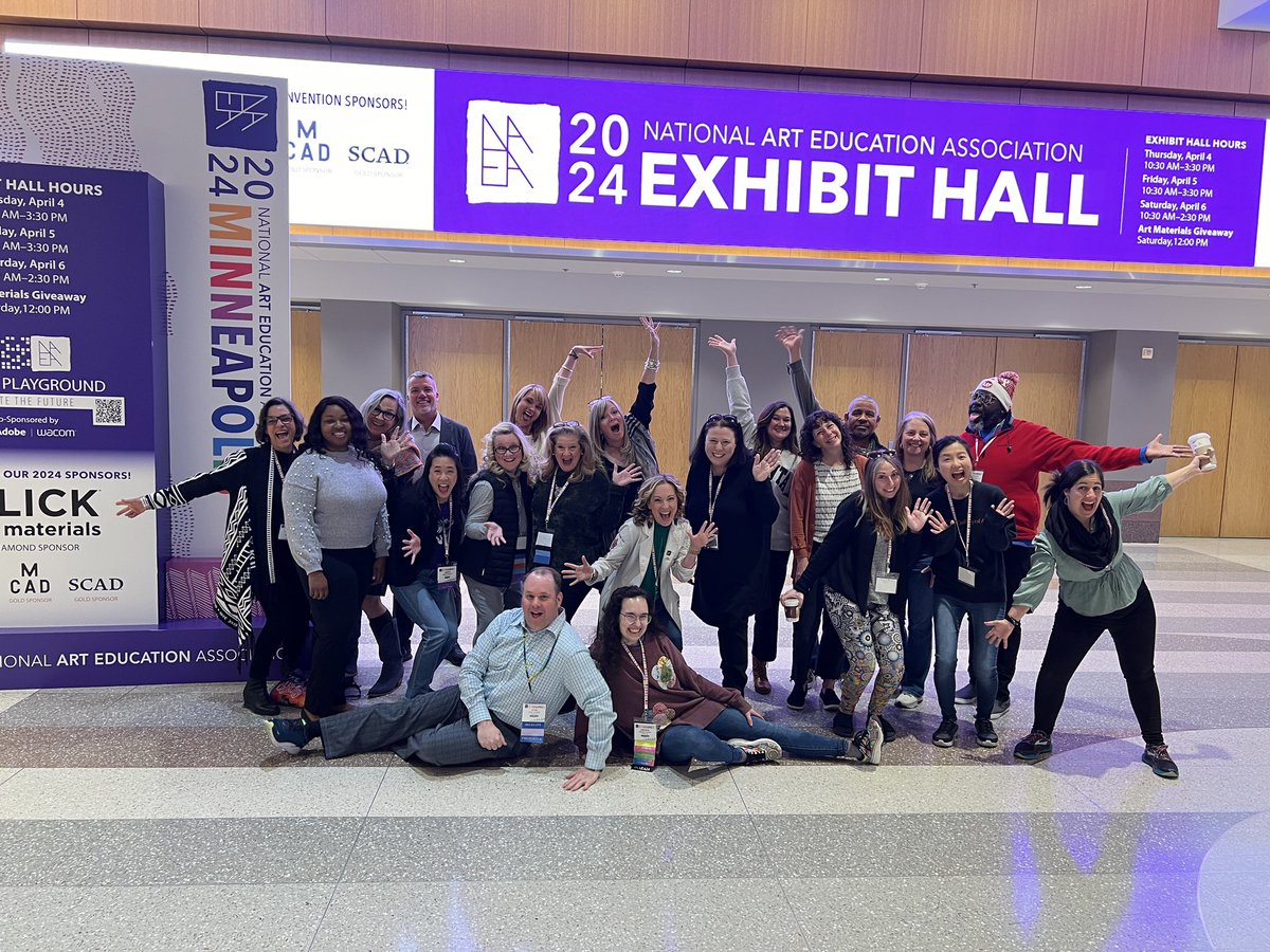 LisaCasey (@lisacaseyart) on Twitter photo Georgia has arrived in Minnesota! Love all of these amazing art educators! #gaea #naea #cobbartrocks <a href="/rembertwilliam/">Bill Rembert</a> <a href="/palmermiddleart/">Mrs Gaut’s Artists</a> <a href="/TheArtManStan/">Dr. Stan Dodson</a> <a href="/KirbyMeng/">Kirby Meng</a> Georgia has arrived in Minnesota! Love all of these amazing art educators! #gaea #naea #cobbartrocks <a href="/rembertwilliam/">Bill Rembert</a> <a href="/palmermiddleart/">Mrs Gaut’s Artists</a> <a href="/TheArtManStan/">Dr. Stan Dodson</a> <a href="/KirbyMeng/">Kirby Meng</a>