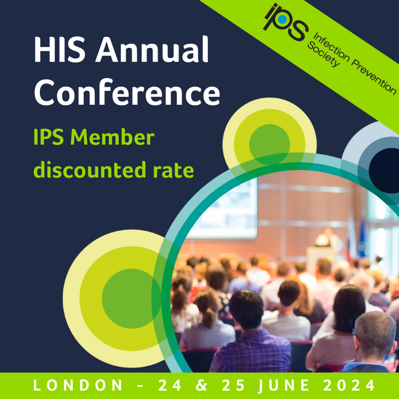 Calling all @IPS_Infection members - use discount code for HIS Annual Conference and receive a reduced rate (check your email to find your discount code!) ⭐Attend for 1 or 2 days ⭐Day 1 - Risk management in IPC ⭐Day 2 - Don't Panic! Book 👉ow.ly/jQ8l50QVpAa #HISCON