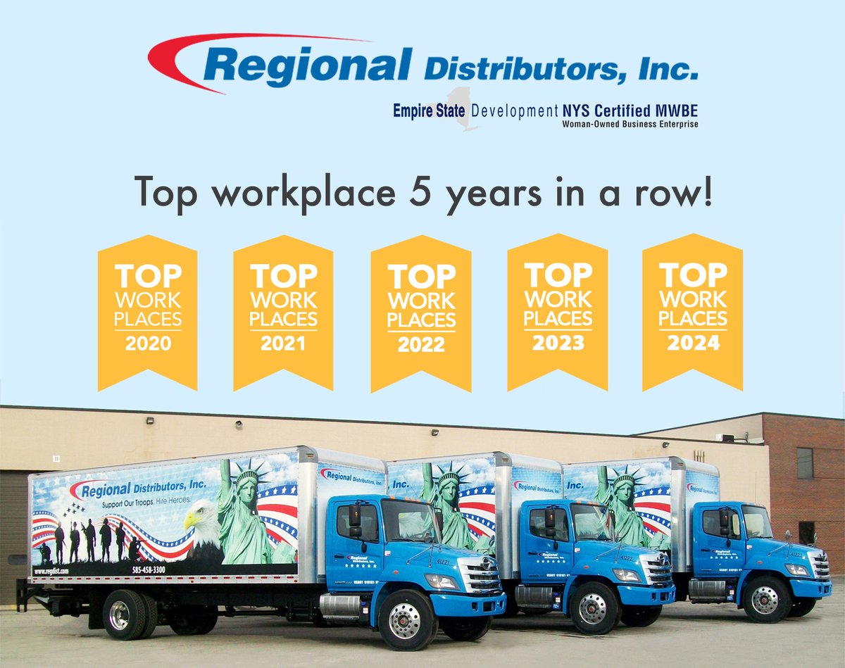 Proud to be recognized as a #Rochester #TopWorkplace for the 5th year in a row! Our ongoing inclusion is solely due to our team's open feedback, resourceful ideas &amp; dedication to #AlwaysBeImproving! Thank you all for your continuous input and dedication to helping each other!