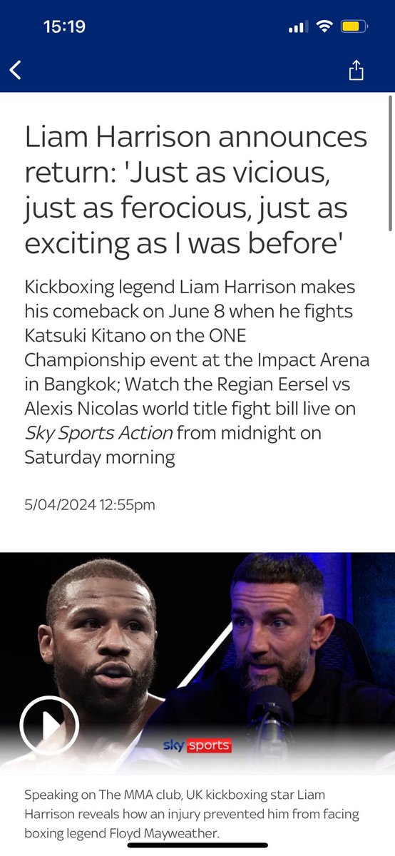 Sky Sports dropping the news…see you all in June.