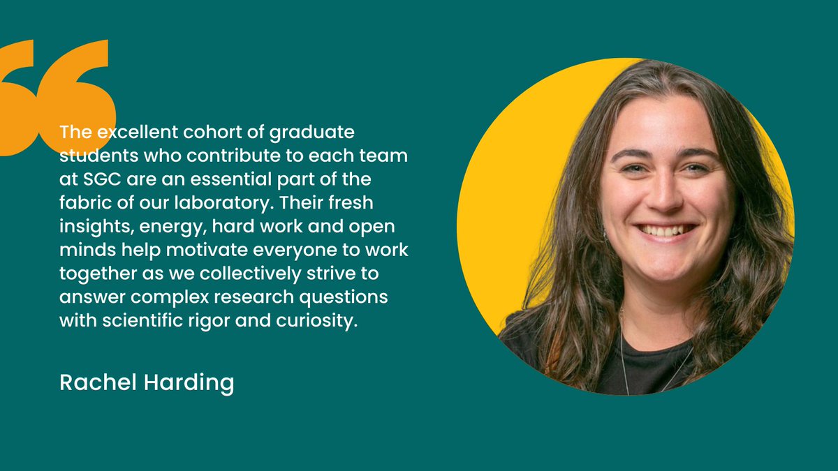 SGC's success across all six research sites is largely due to the hard work and dedication of our #graduatestudents. We asked our Principal Investigators to share their thoughts about how graduate students have been pivotal to their team.