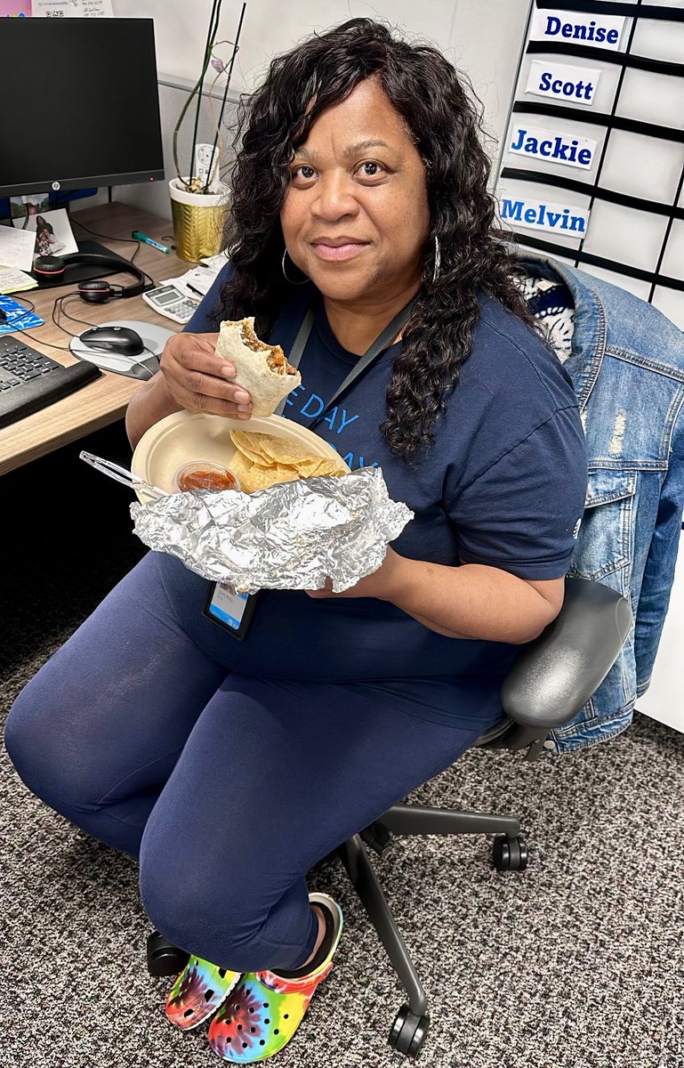 So tasty ! #NationalBurritoDay #LifeAtATT #GrowthWithRespect #GWR #CharlottLitt @GarciaBeProud