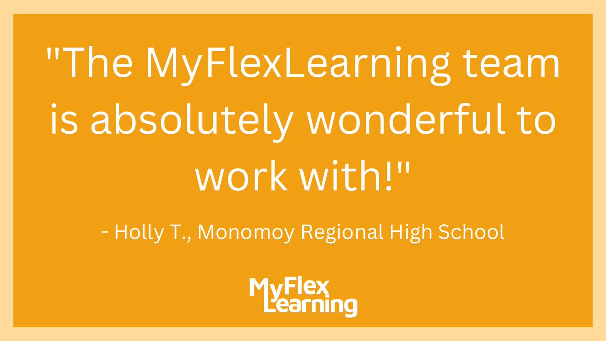 You are great to work with, too!! We genuinely love working with our #k12 school teams. Work doesn’t feel like work when you can support great school leaders!

#MyFlexFam #edTech