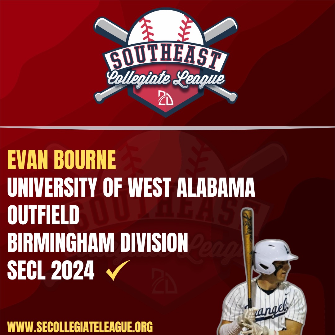 ✅ INVITE ACCEPTED ✅

Evan Bourne (@TheEvanBourne11): OF
@UWABaseball1 
📍 Region: Birmingham

Request your spot:
secollegiateleague.org